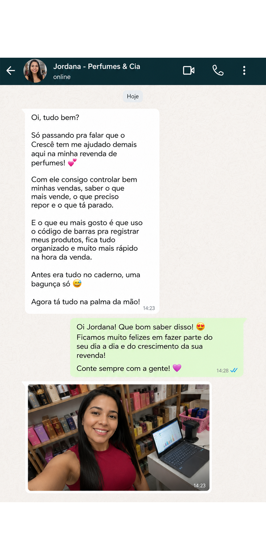 Depoimento Jordana