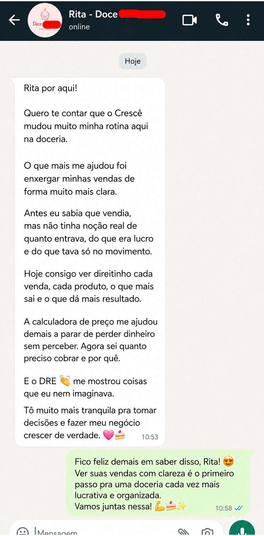 Depoimento Rita